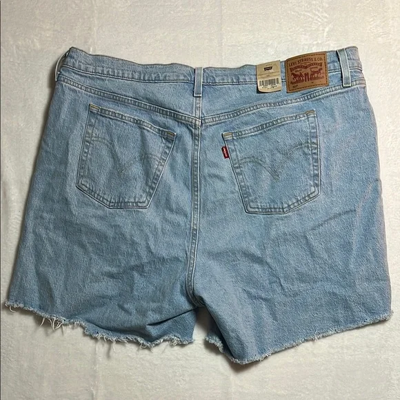 NWT Levi's 501 Blue Jean Shorts Distressed Cut-Off Style - Picture 7 of 11